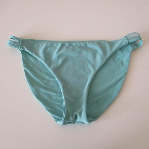 ROXY Bikini Bottom Strappy Sides Jade Medium - Picture 12 of 12